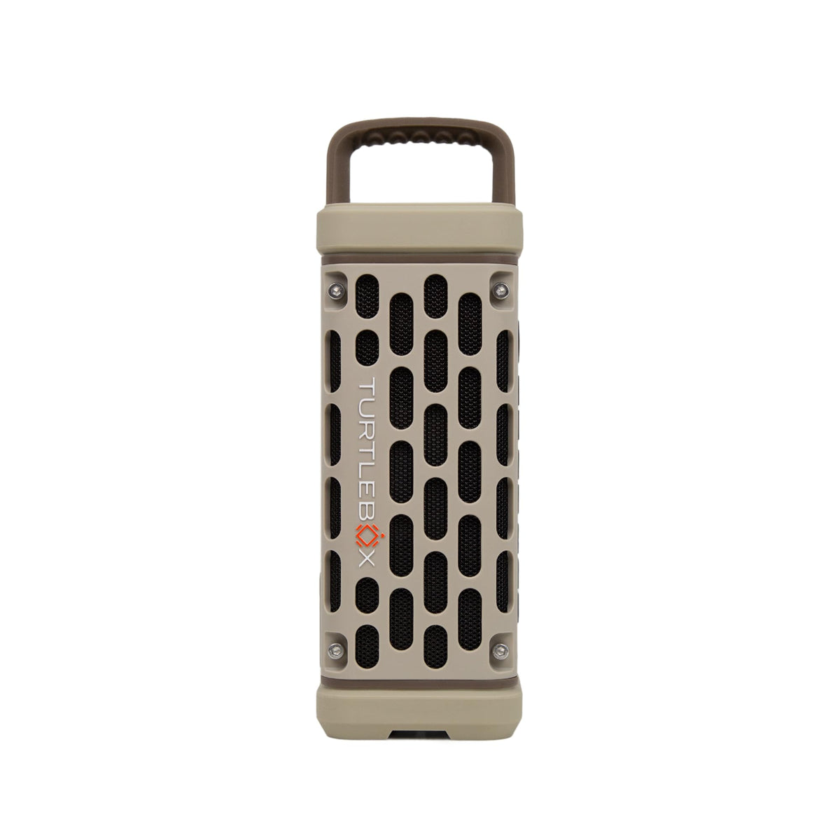 Turtlebox Ranger Waterproof Portable Bluetooth Speaker 105dB Deep Bass IP67 Rugged Outdoor - Tan